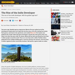 The Rise of the Indie Developer - GameSpot