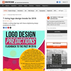 7 rising logo design trends for 2016