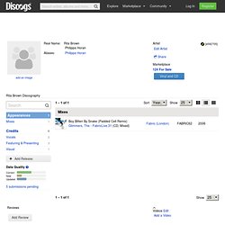 Rita Brown Discography at Discogs