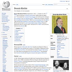 Dennis Ritchie