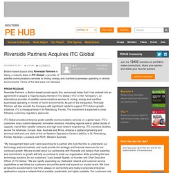 Riverside Partners Acquires ITC Global