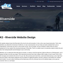 K2 - Riverside Website Design / SEO / WordPress / Hosting