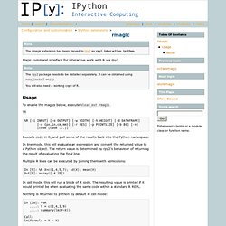 rmagic — IPython 2.0.0 documentation