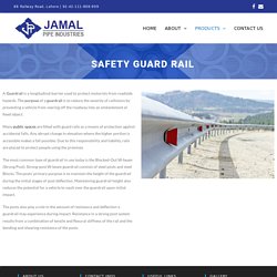 Steel Guard Rail - Roadside Safety Galvanized Guard Rail