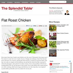 Flat Roast Chicken
