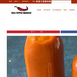 Roasted Red Jalapeno Pepper Hot Sauce Recipe - Chili Pepper Madness
