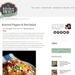 Roasted Pepper & Feta Salad