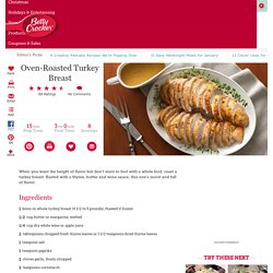 Oven-Roasted Turkey Breast recipe from Betty Crocker