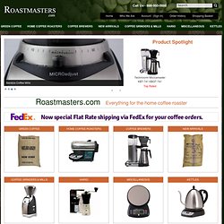 Home Coffee Roasting - Coffee, Supplies, Roasters