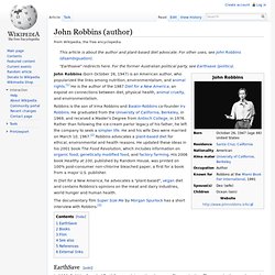 John Robbins (author)