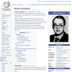 Robert Brasillach