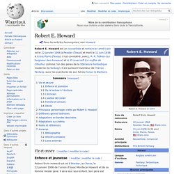 Robert E. Howard