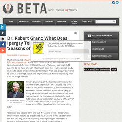 Dr. Robert Grant: What Does Ipergay Tell Us About PrEP and ‘Seasons of Risk’?