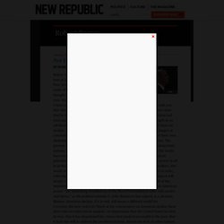 New Republic: Robert Kagan