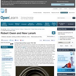 Robert Owen and New Lanark: 2.2 David Dale and New Lanark 1785–1800