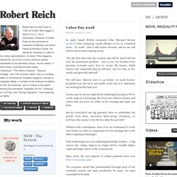 Robert Reich (Labor Day 2028)