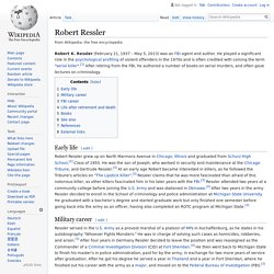 Robert Ressler - Wikipedia