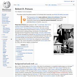 Robert D. Putnam