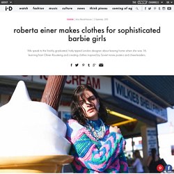 roberta einer makes clothes for sophisticated barbie girls