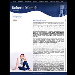 Roberta Mameli soprano