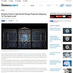 Roberto Fazio's Light Studio Brings Projection Mapping To The Next Level