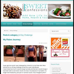 Robin's Sweet Confessions – 30 Day Challenge