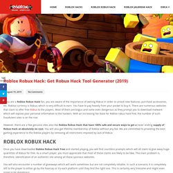 roblox robux hack me
