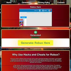 Roblox Hack – How to Get Unlimited Robux with Cheats