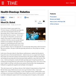 Meet Dr. Robot - Health Checkup: Robotics