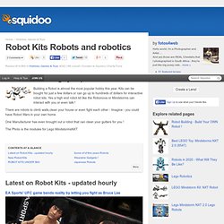 Robot Kits Robots and robotics
