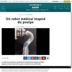 Un robot médical inspiré du poulpe