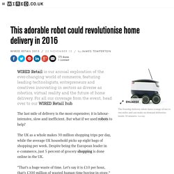 This robot could revolutionise home delivery in 2016