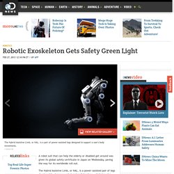 Robotic Exoskeleton Gets Safety Green Light