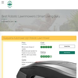 Best Robotic Lawnmowers