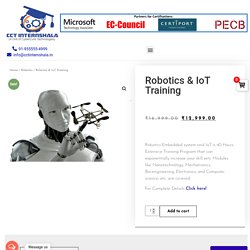 Best Robotics system control and IoT Training