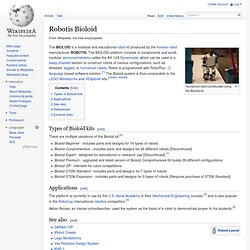 Robotis Bioloid - Wikipedia, the free encyclopedia - Nightly