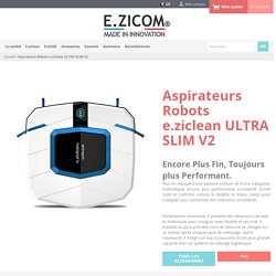 Robots Aspirateurs e.ziclean ULTRA SLIM V2