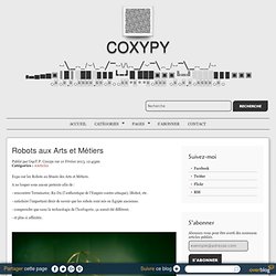 Robots aux Arts et Métiers - Coxypy