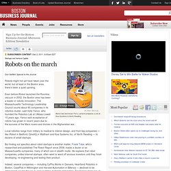 Robots on the march