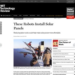 These Robots Install Solar Panels