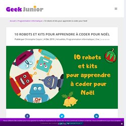 10 robots et kits pour apprendre à coder pour Noël