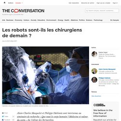 Les robots sont-ils les chirurgiens de demain ?