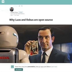 Why Luos and Robus are open source – pollenrobotics