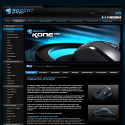 STUDIOS V3.0 - PRODUCTS » Gaming Mice » ROCCAT Kone[+]