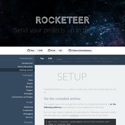 Rocketeer - The fast deployer for modern applications