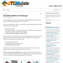 RocketHub #SciFund Challenge Funding
