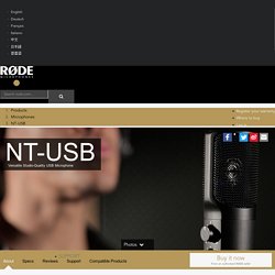 RØDE Microphones - NT-USB