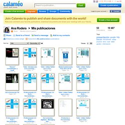 Ana Rodera: Mis publicaciones on Calaméo