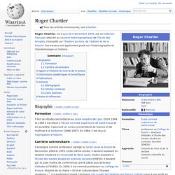 Roger Chartier