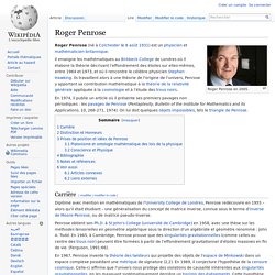 Roger Penrose